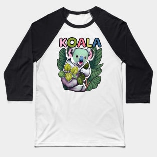 Animal Alphabet - K for Koala Baseball T-Shirt